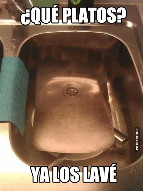 Invento para salvarte de lavar los platos