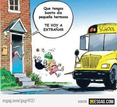 Hay veces que los niños realmente cansan!