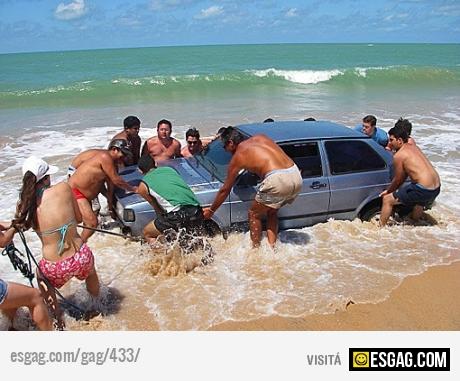 Mal lugar para estacionar