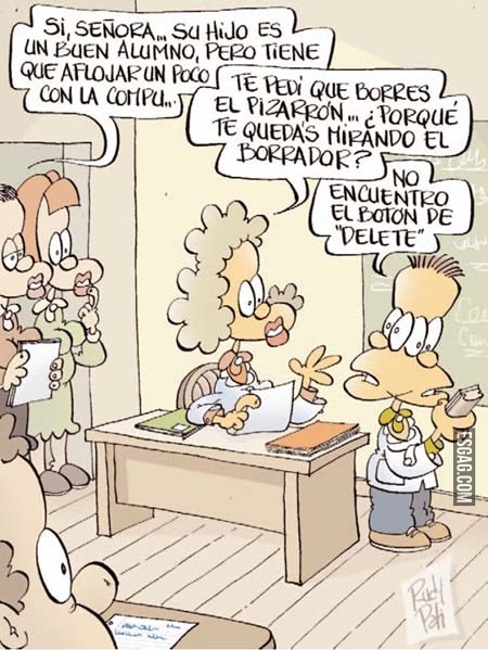 Aflojale un poco a la compu!