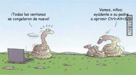 Las ventanas se congelaron en la compu!