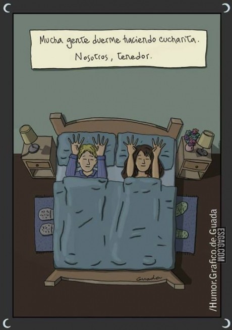 Nosotros dormimos tenedor