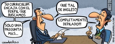 Entrevista de trabajo, ultima pregunta