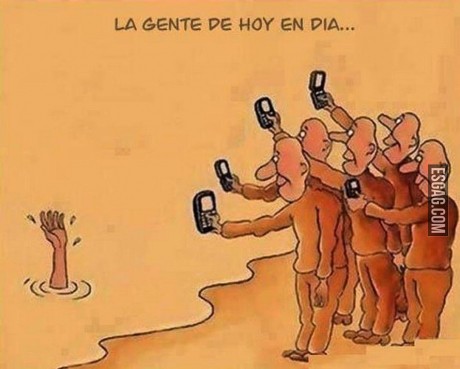 Reflexión acerca de como actuamos hoy en día...