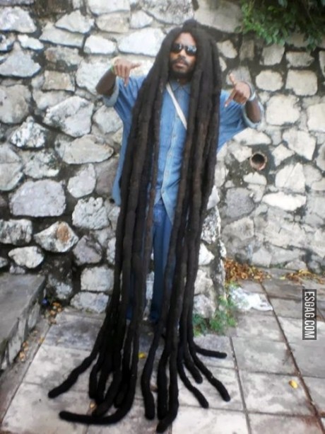 Las rastas mas largas del mundo