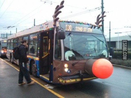 Un bus así te alegra el dia!
