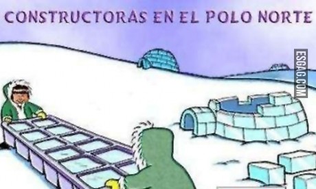 Empresas constructoras en el polo norte