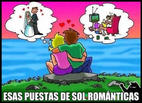 Puestas de sol románticas