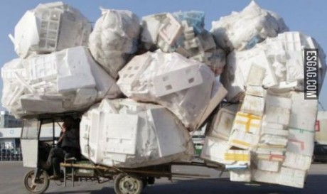 Eso es ir bien cargado