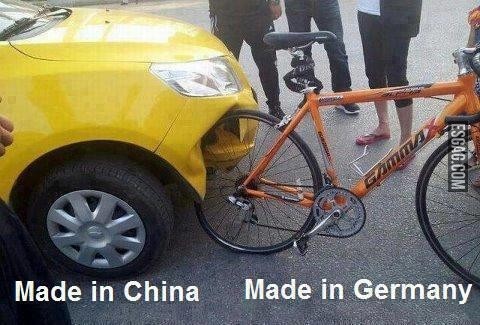 Made in China vs Made in Germany