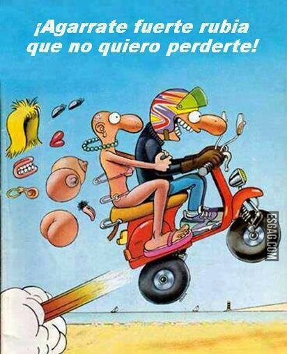 Que no se de vuelta... (la moto)