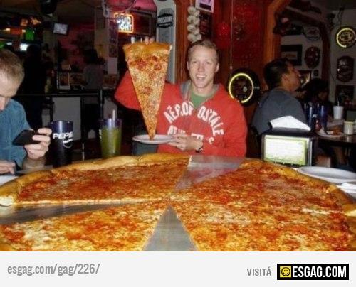Quien pidió la pizza?