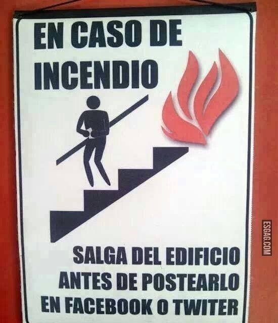 En caso de incendio