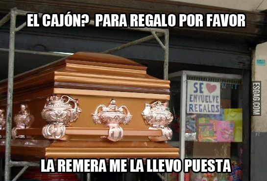 El cajón? para regalo por favor...