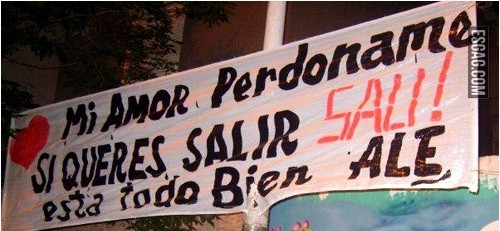 Si queres salir... salí