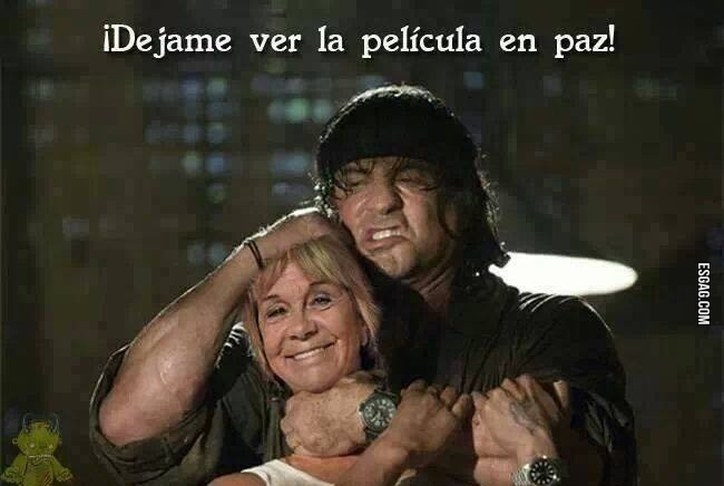 El momento en que Virgina Lago sacó de quicio a Stallone