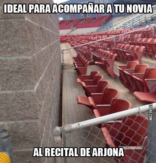 Ideas para acompañar a tu novia a ver Arjona