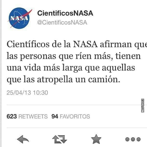 Científicos de la NASA afirman...