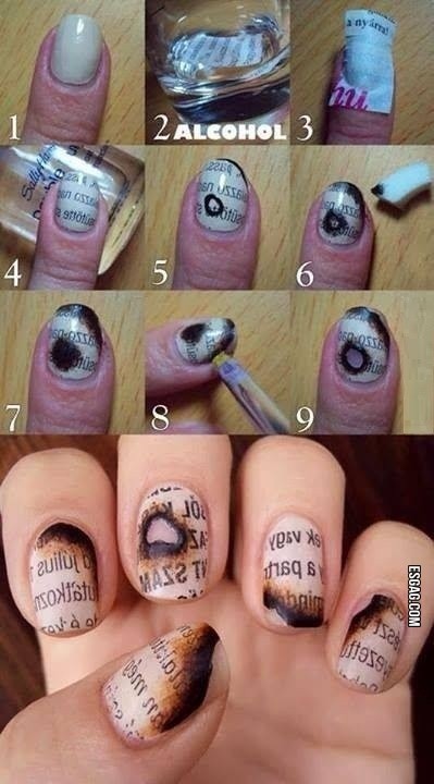 Ideas raras para tus uñas