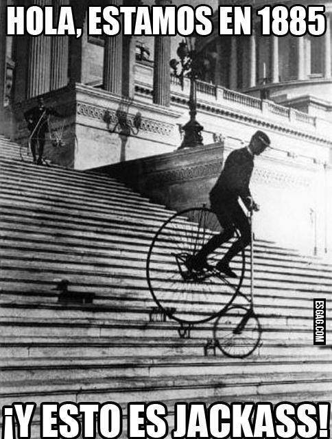 Jackass en 1885