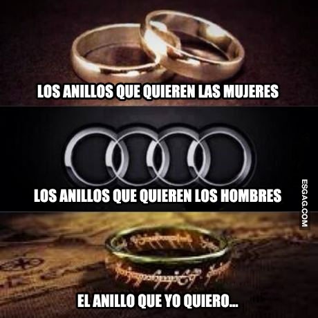 Dime qué anillo quieres y te diré quién eres