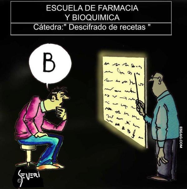 Si eliges ser farmacéutico o bioquímico