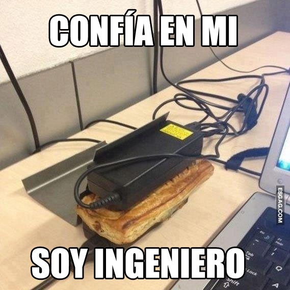 Los ingenieros tienen cada invento...