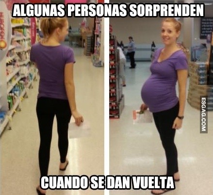 Algunas personas sorprenden...