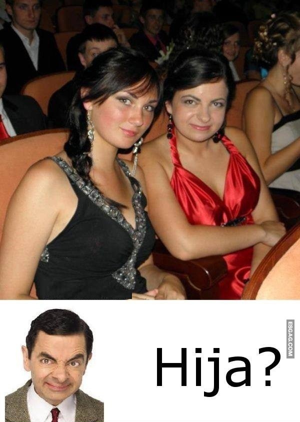 Con ustedes... La hija de Mr. Bean