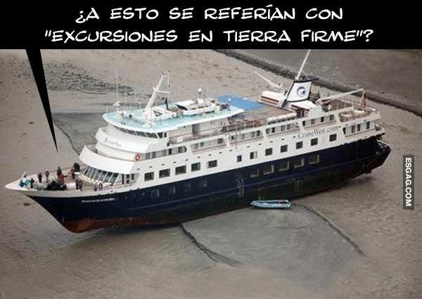 Excursiones en tierra firme??