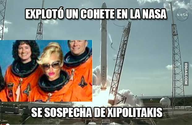 Explota un cohete en la nasa, se sospecha de Xipolitakis 