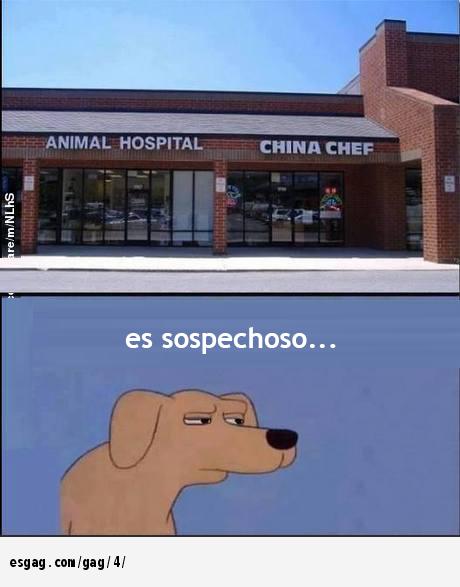 es sospechoso