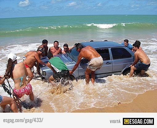 Mal lugar para estacionar