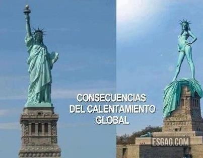 Consecuencias del calentamiento global