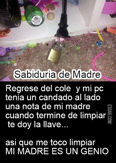 Hay madres que son genias!