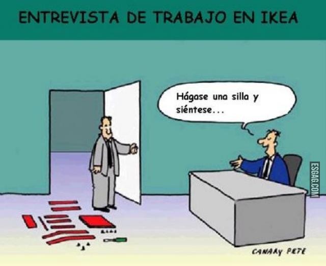 Entrevista de trabajo en IKEA