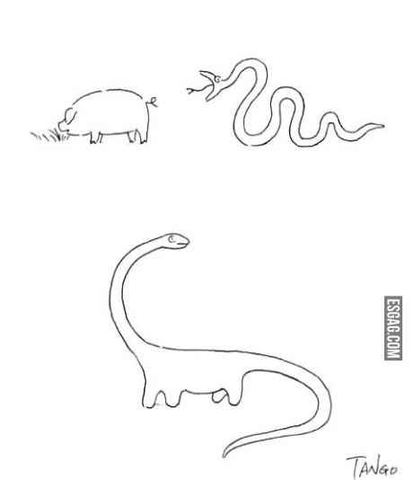 La creación de los dinosaurios