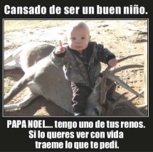 Papá Noel cuidado con lo que haces!