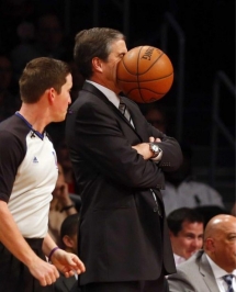 El hombre cara de pelota