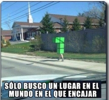 No encajo