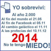 2014 no te tengo miedo!