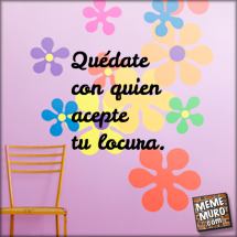 Queda con quien...