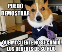 Perro defensor de su especie