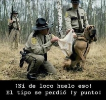 La rotunda negativa del perro...