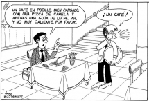 Sólo un café, a pesar de todo...