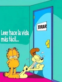 Garfield sabe,,,