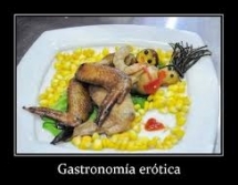 Gastronomía erótica