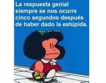 Verdades de la mano de Mafalda
