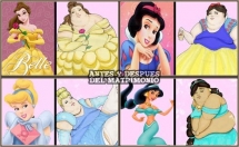 Princesas de Disney después del matrimonio