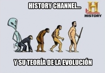 Evolución según History Channel